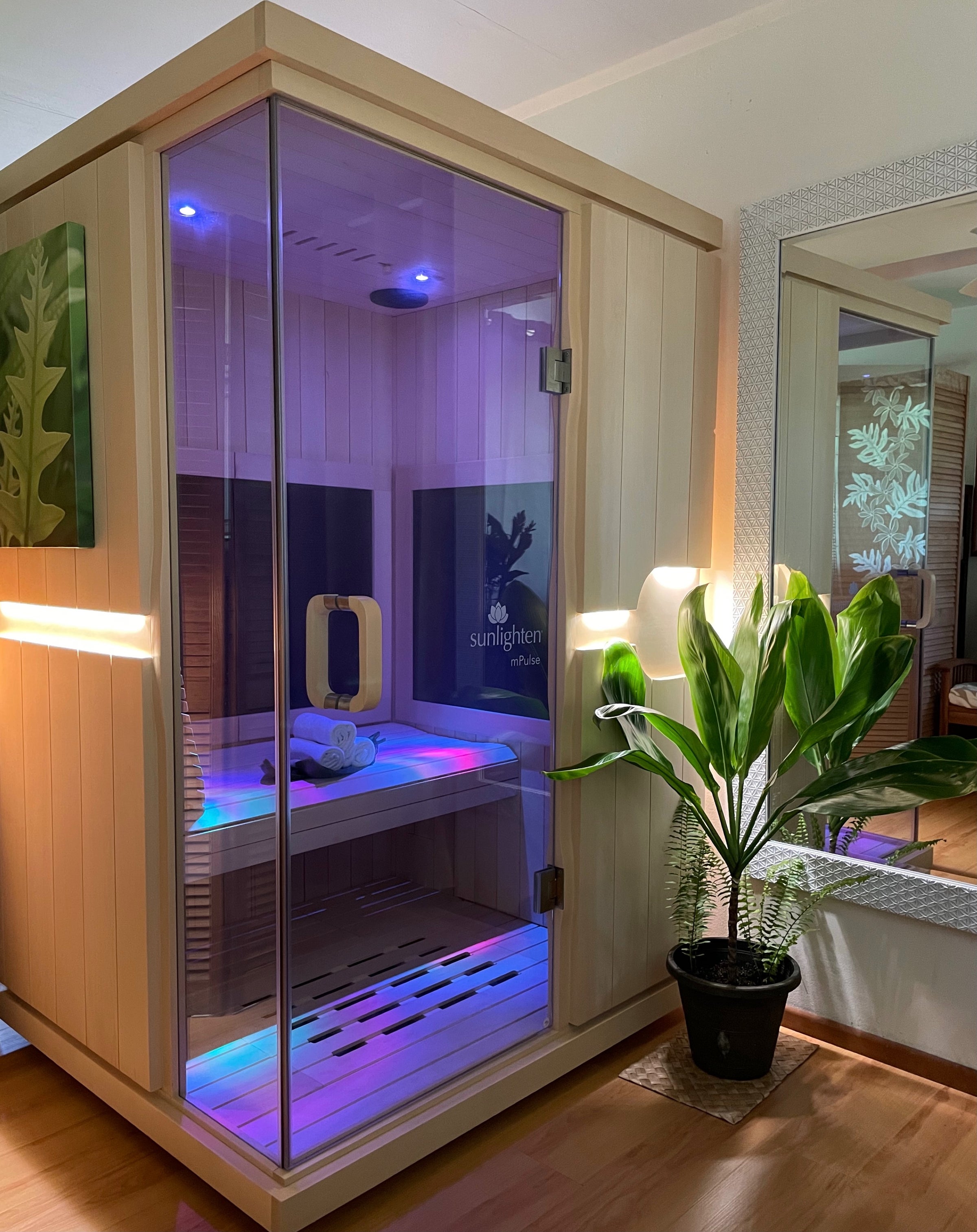 Infrared Light Sauna Therapy